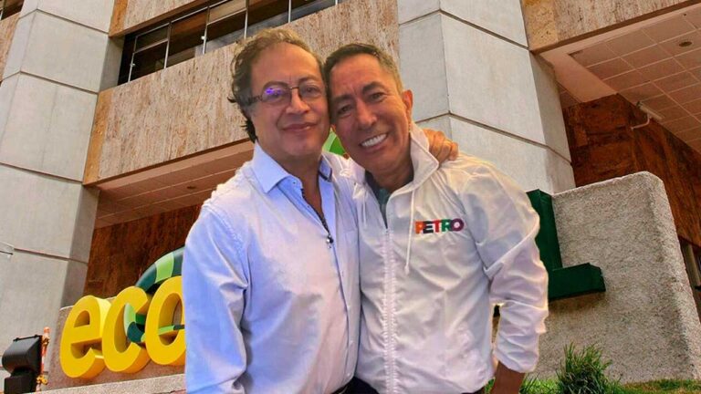 Gustavo Petro y su amigo Ricardo Roa, ahora presidente de Ecopetrol